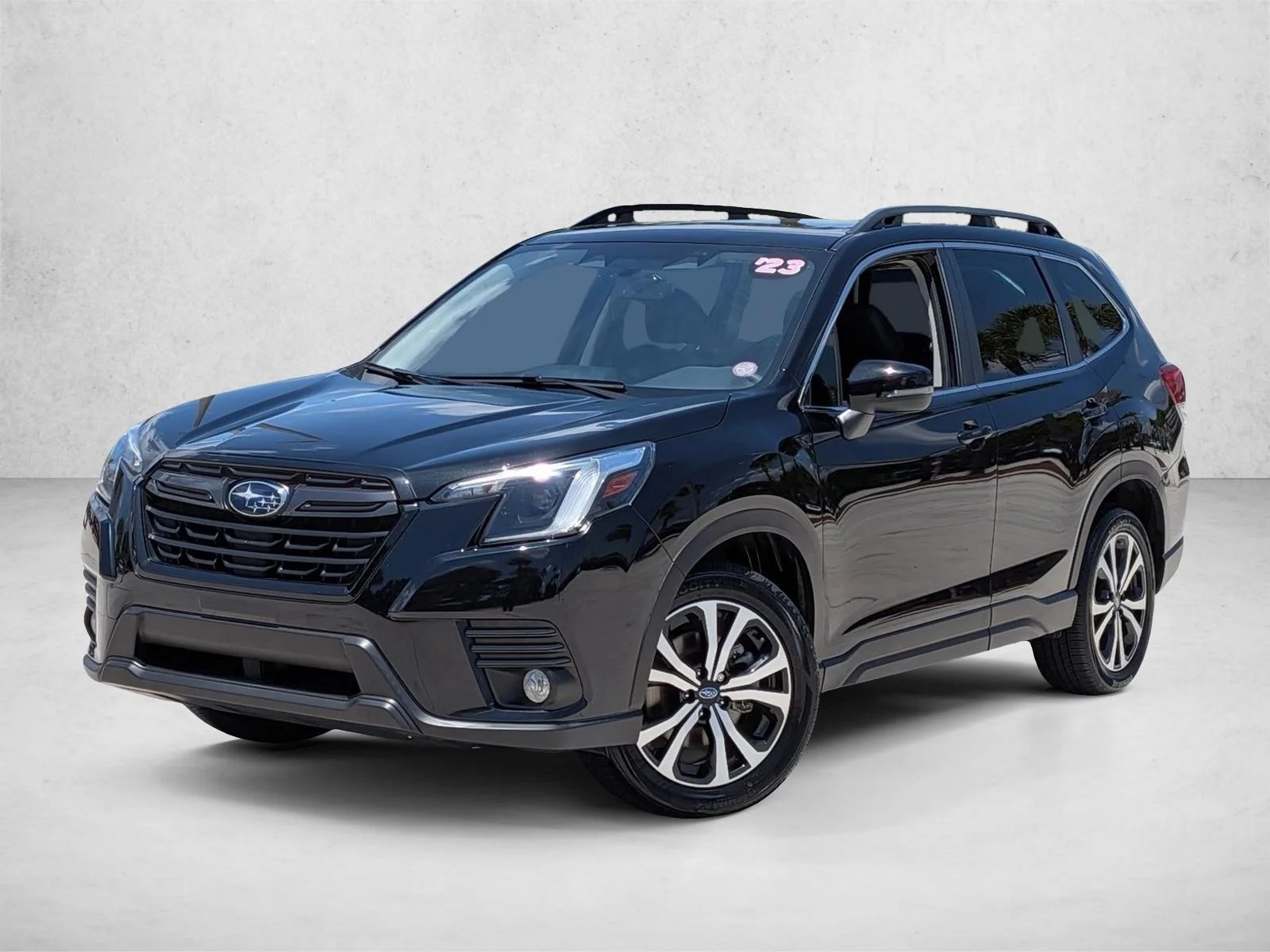 Used 2023 Crystal Black Silica Subaru Limited image 1
