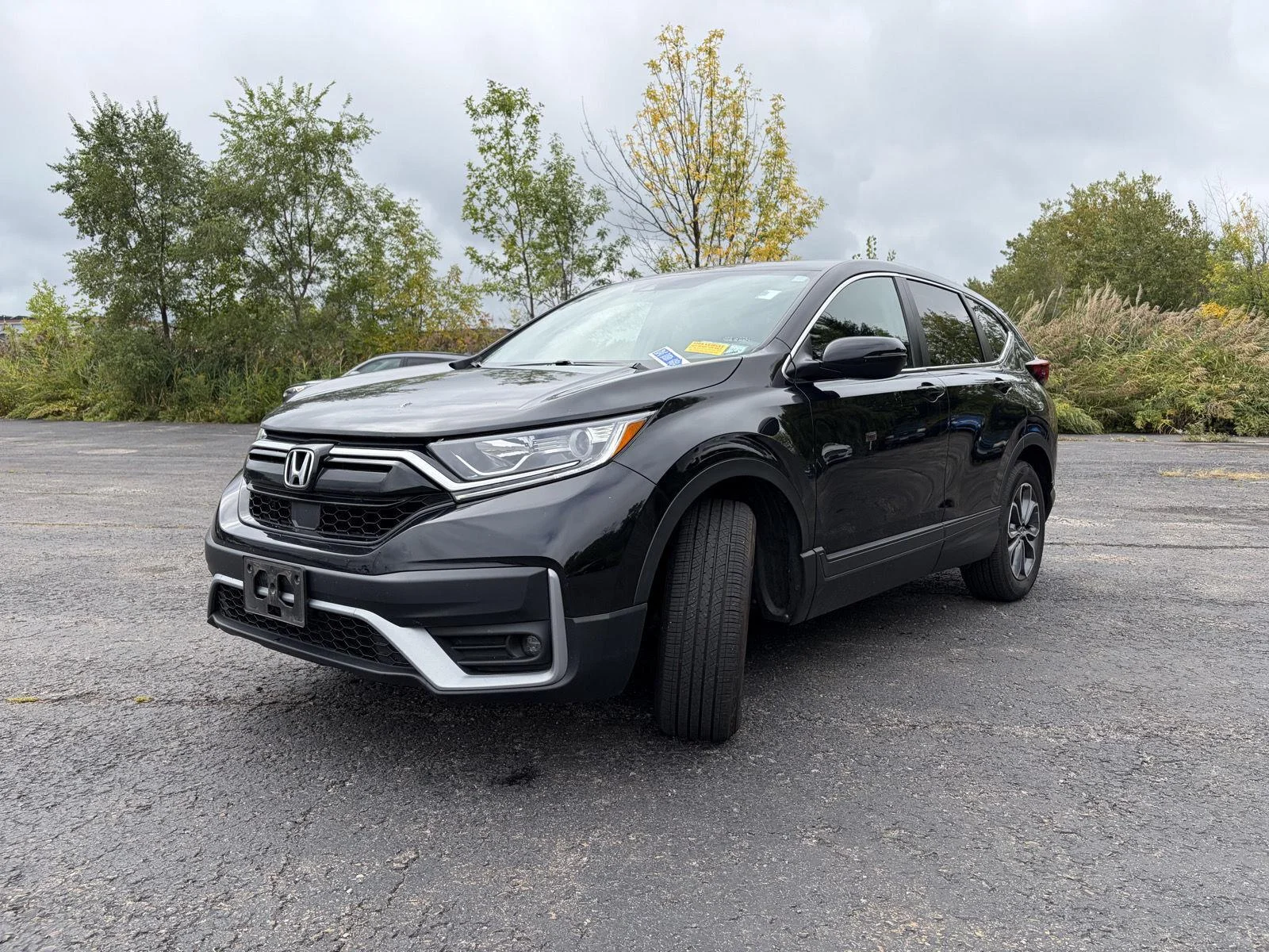Used 2021 Crystal Black Pearl Honda EX image 8