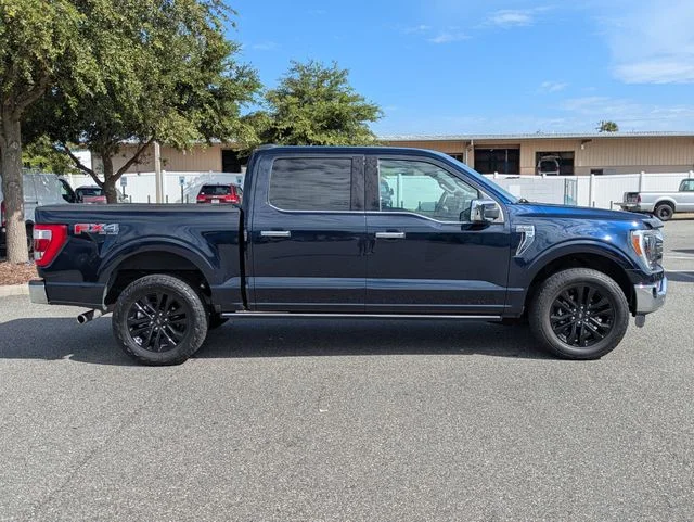 Certified Used 2022 Blue Metallic Ford King Ranch image 2