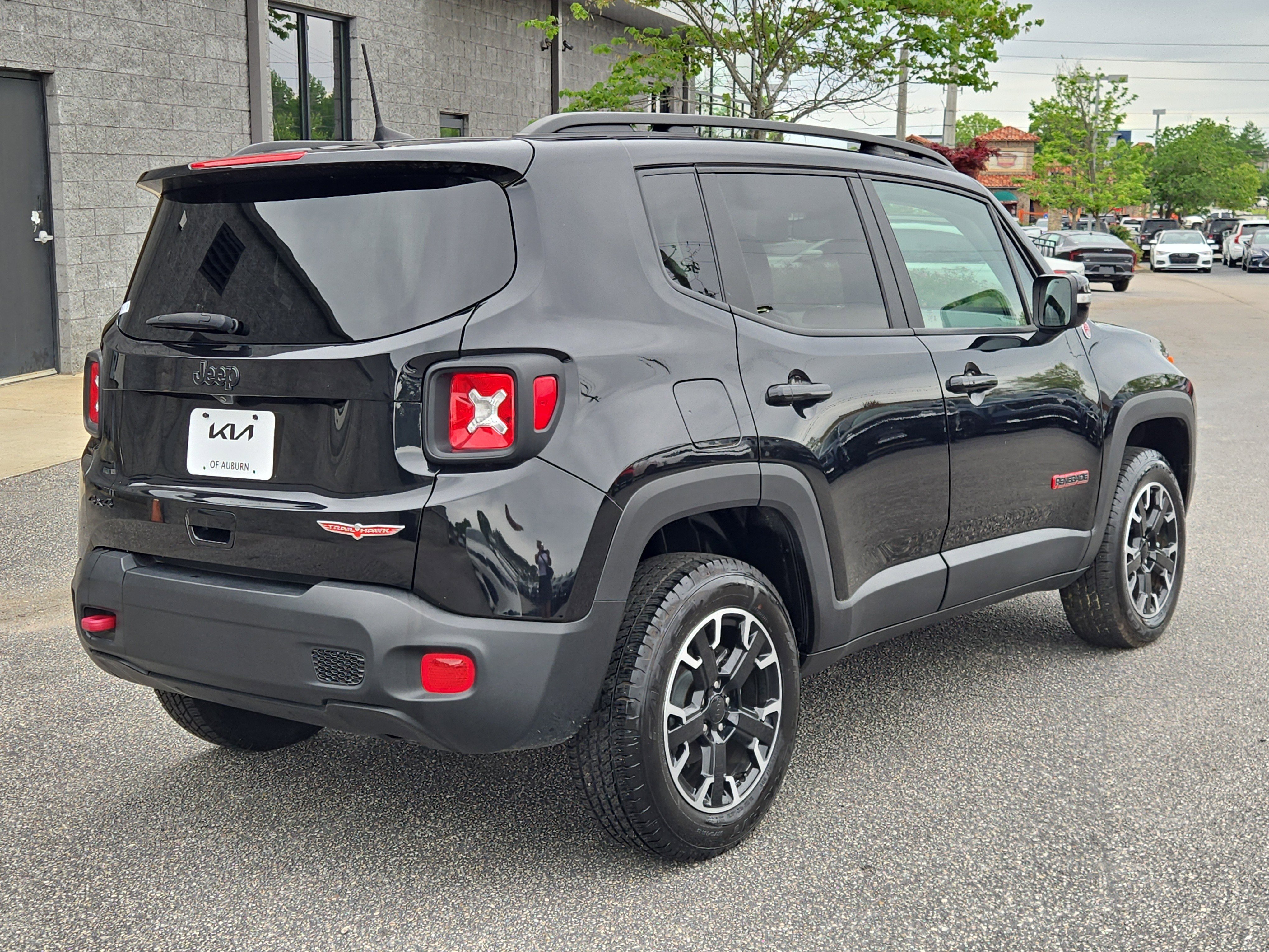 Used 2023 Black Clearcoat Jeep Trailhawk image 7