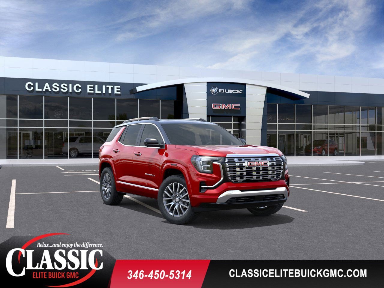 Volcanic Red Tintcoat 2026 GMC Terrain Denali AWD SUV / Crossover Four-Wheel Drive