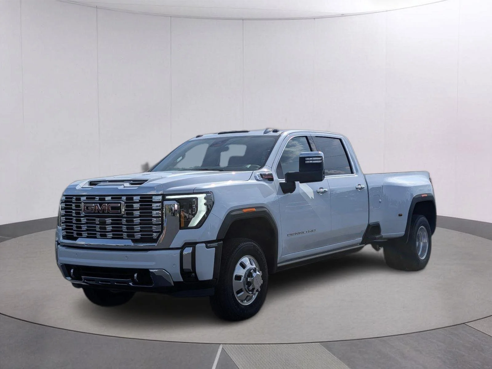 New 2026 Glacier White Tricoat GMC Denali DRW image 1