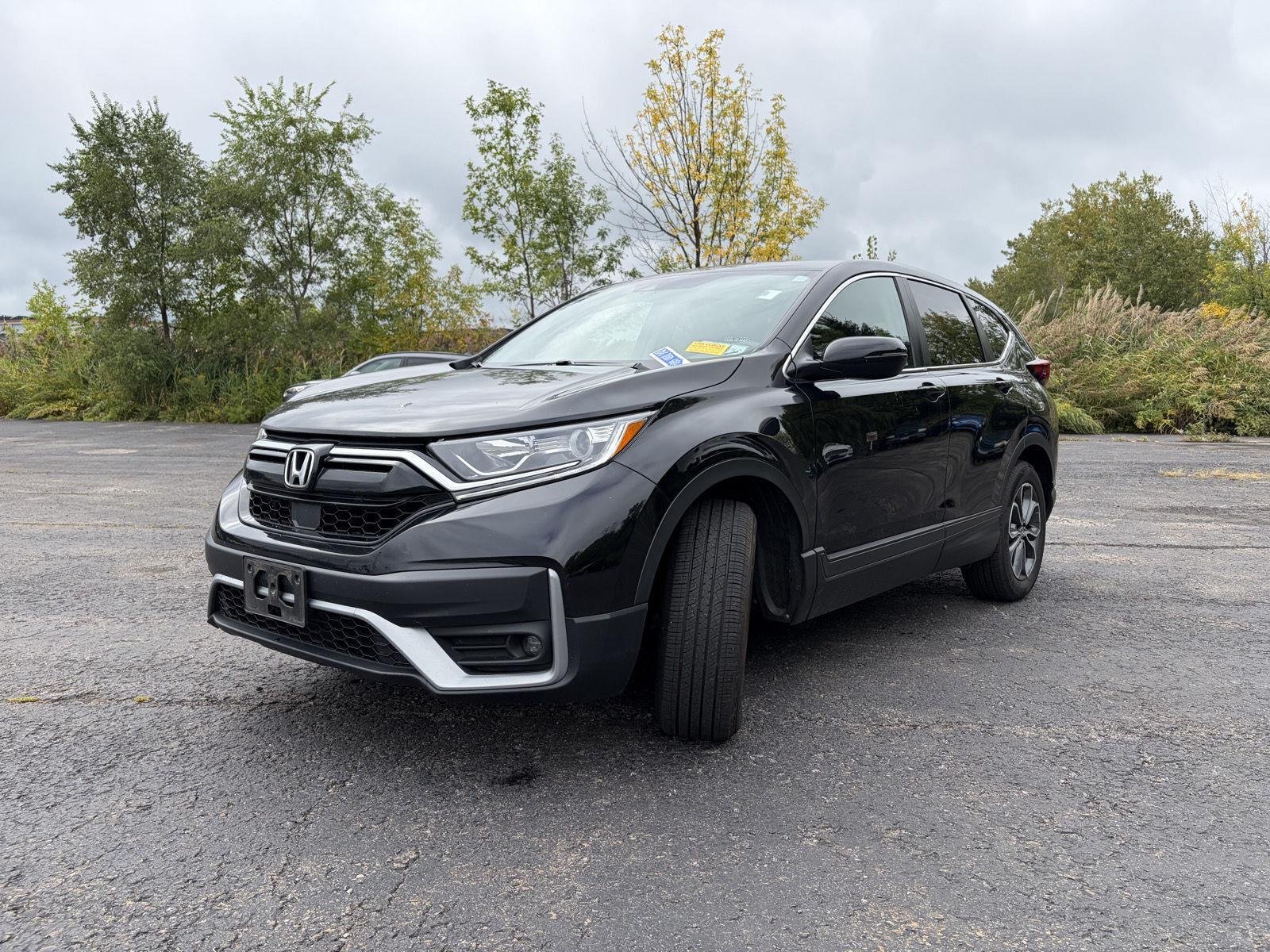 Used 2021 Crystal Black Pearl Honda EX image 8