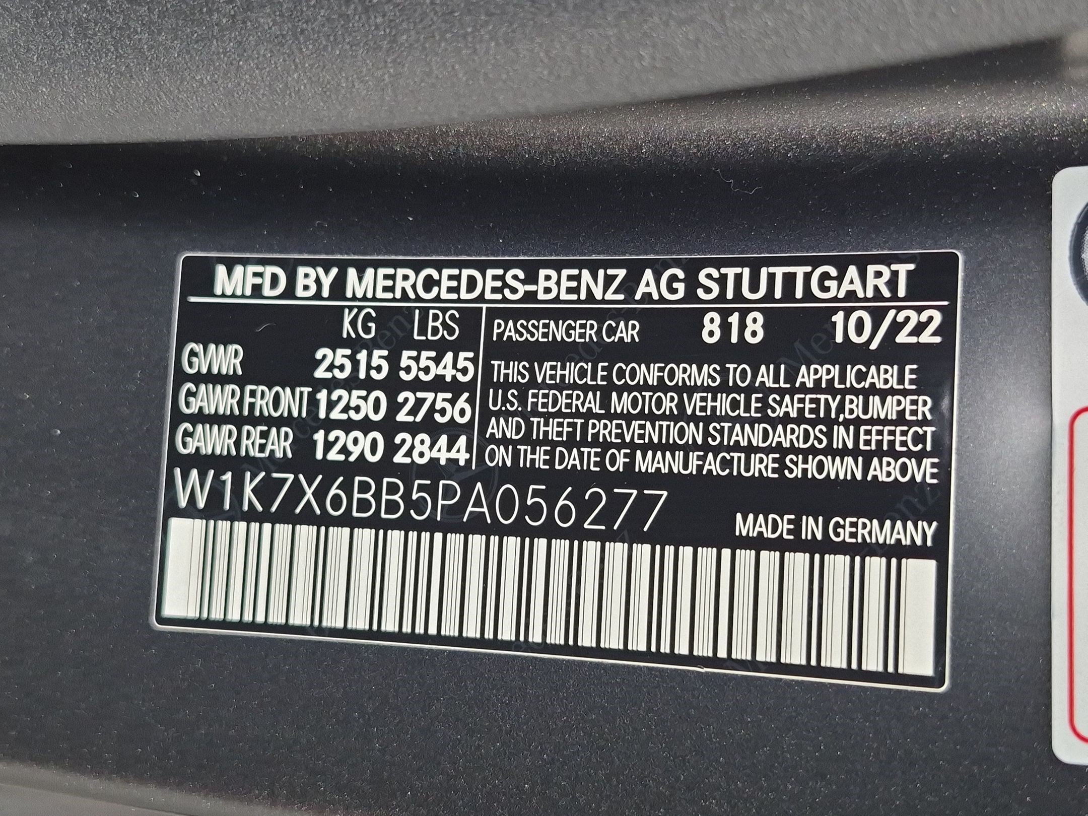 Used 2023 MANUFAKTUR Graphite Gray Magno Mercedes-Benz AMG® GT 53 image 33