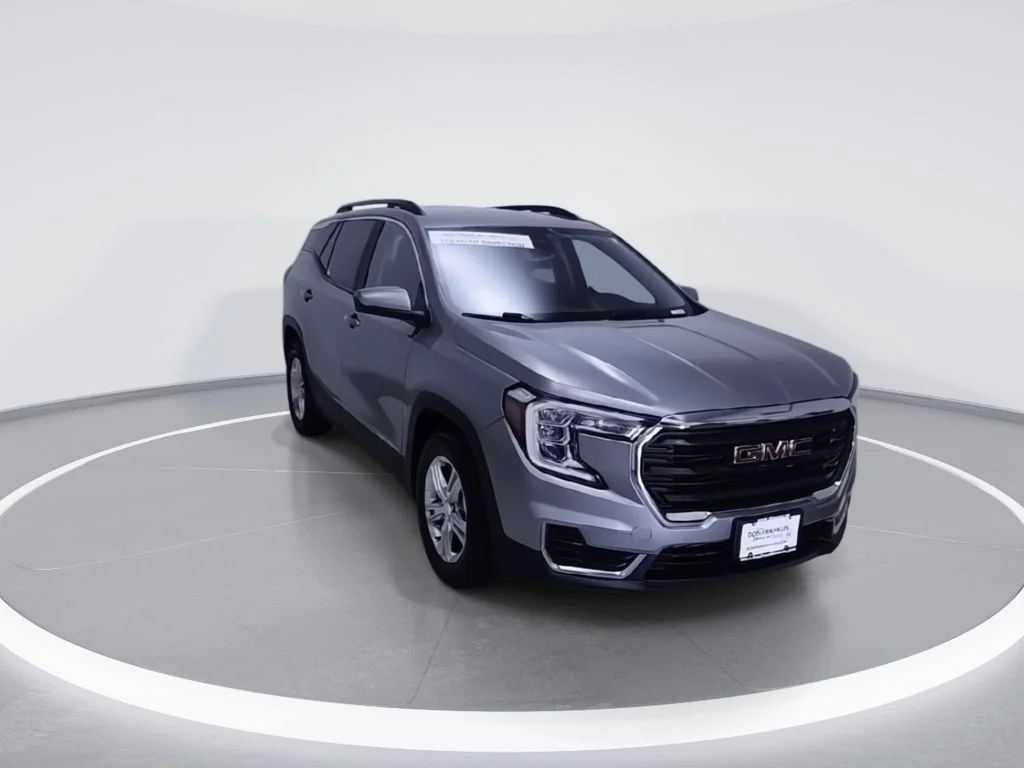 Certified Used 2023 Silver GMC SLE image 3
