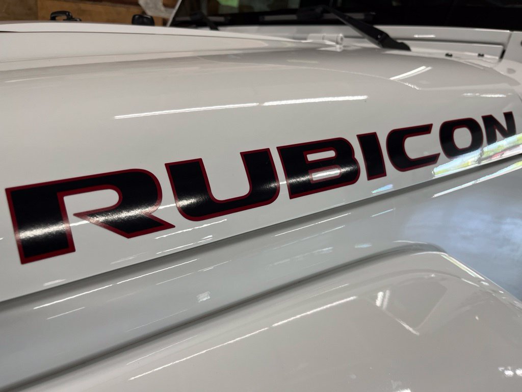 Used 2017 Bright White Clearcoat Jeep Rubicon image 8