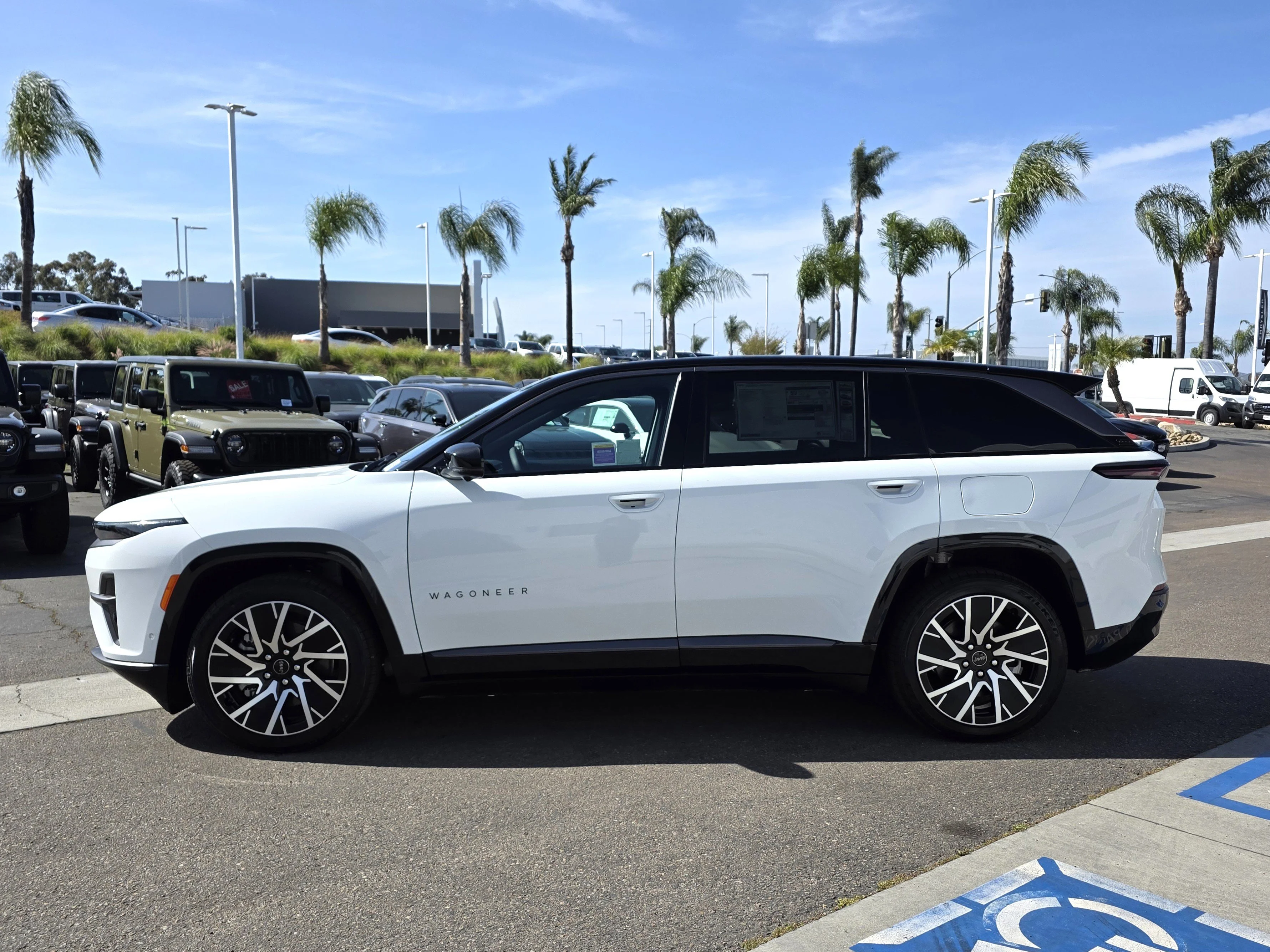 New 2025 Bright White Clearcoat Jeep Limited image 2