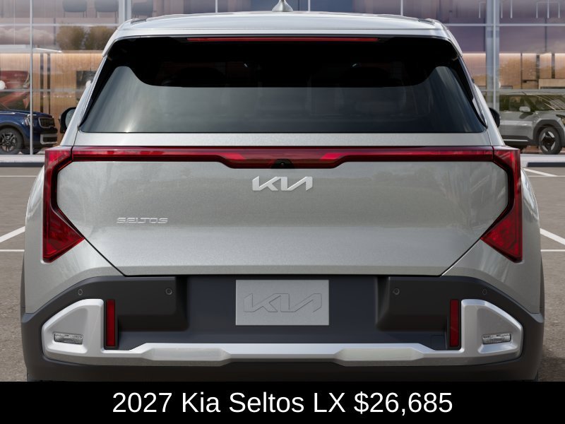 New 2027 Ivory Silver Kia LX image 13