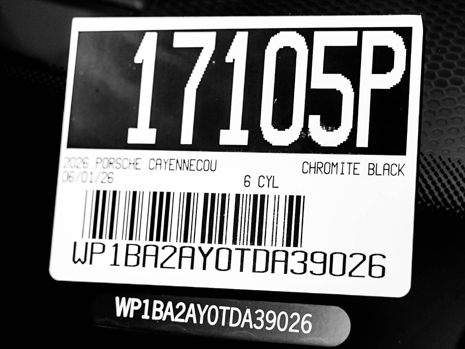New 2026 CHROMITE BLACK Porsche Coupe image 35