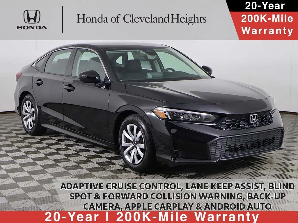 New 2026 Crystal Black Pearl Honda LX image 1