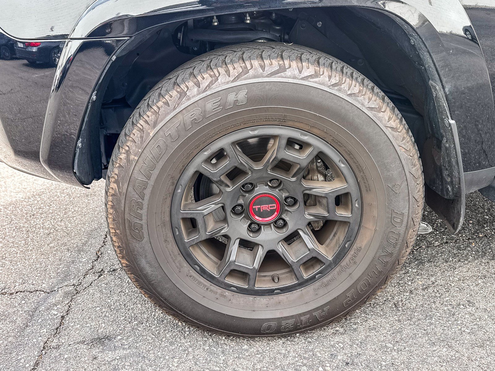 Used 2024 Midnight Black Metallic Toyota TRD Off Road image 17