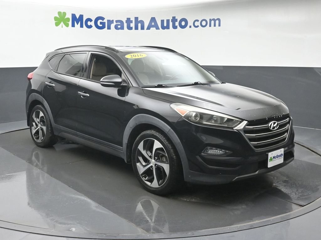 Used 2016 Hyundai Tucson Limited with VIN KM8J33A22GU050443 for sale in Marion, IA