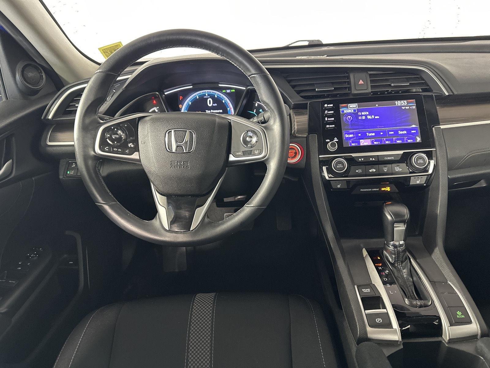 Used 2019 Aegean Blue Metallic Honda EX image 21