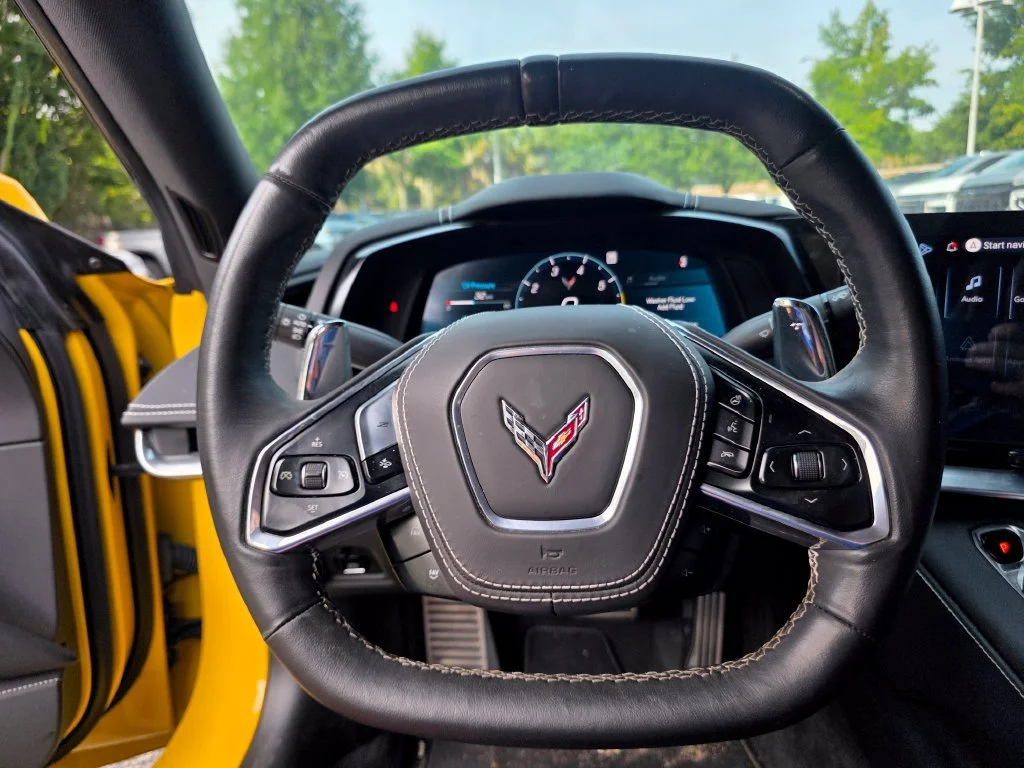 Used 2025 Competition Yellow Tintcoat Metallic Chevrolet 2LT image 14