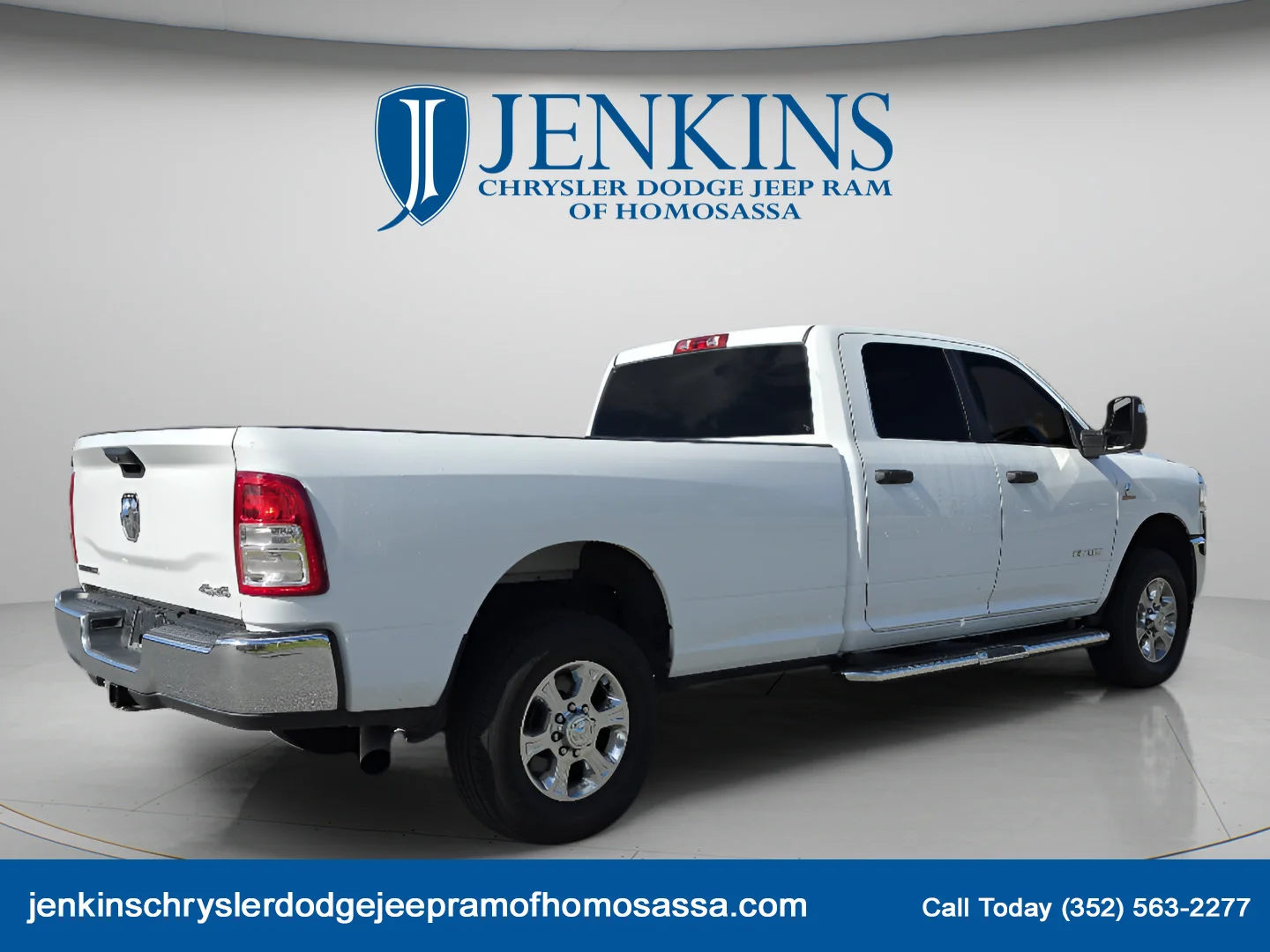 Used 2024 Bright White Clearcoat Ram Big Horn image 3