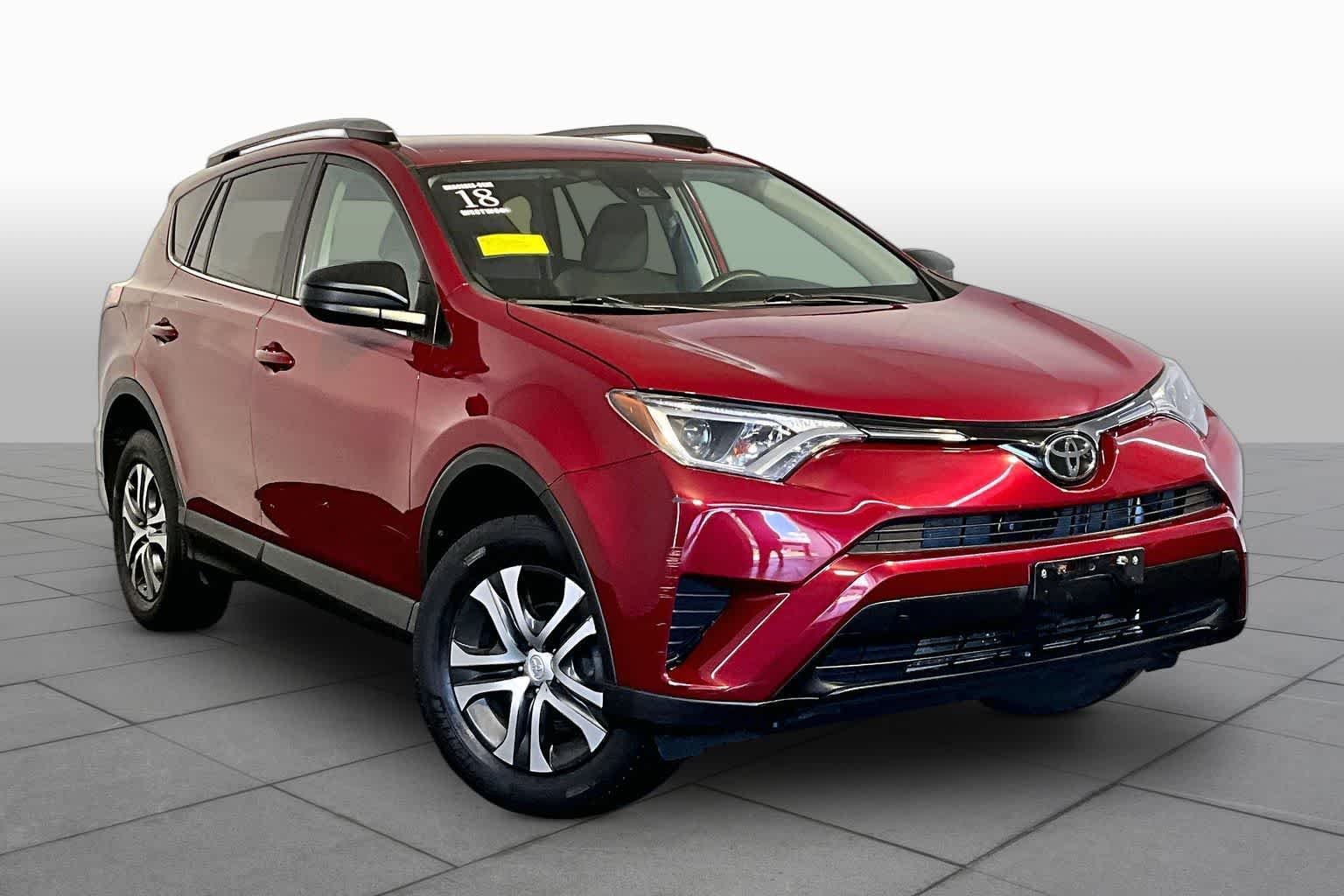 Used 2018 Ruby Flare Pearl Toyota LE image 3