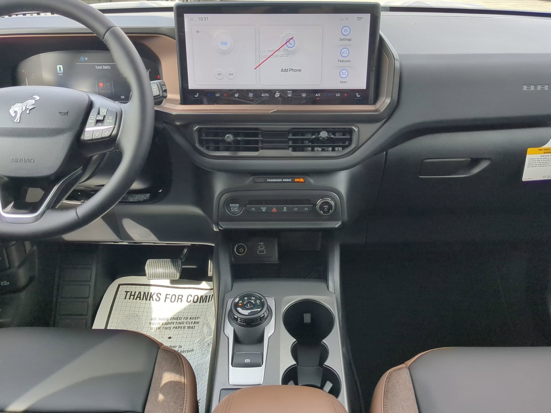 New 2026 Carbonized Gray Metallic Ford Outer Banks® image 41
