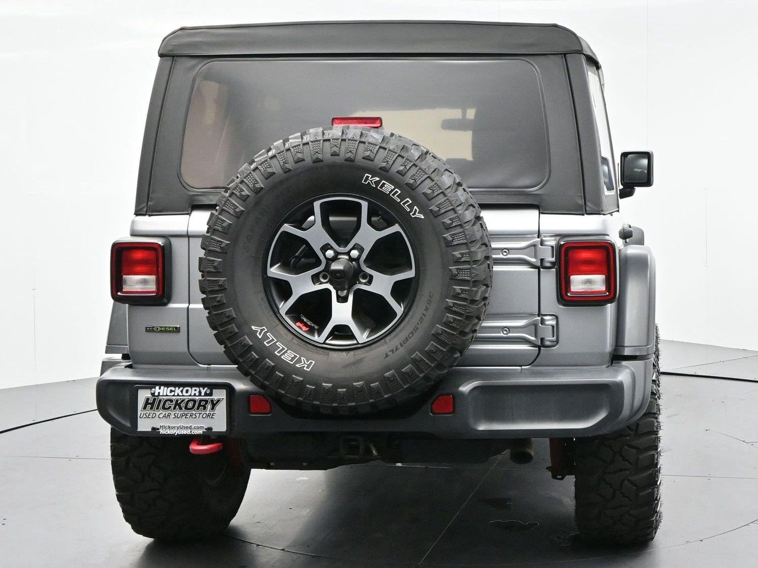 Used 2021 Billet Silver Metallic Clearcoat Jeep Unlimited Rubicon image 5