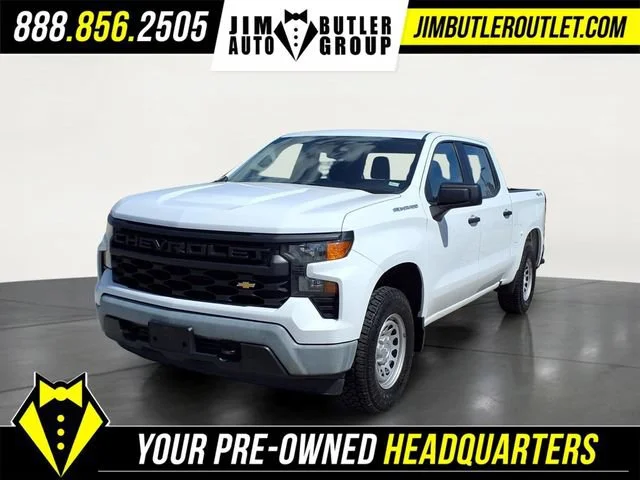 Used 2022 Summit White Chevrolet WT image 1