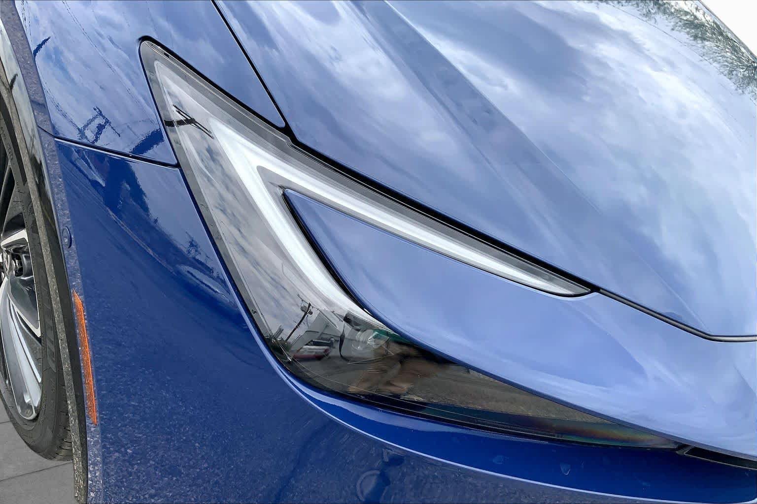 Used 2023 Reservoir Blue Toyota Limited image 25