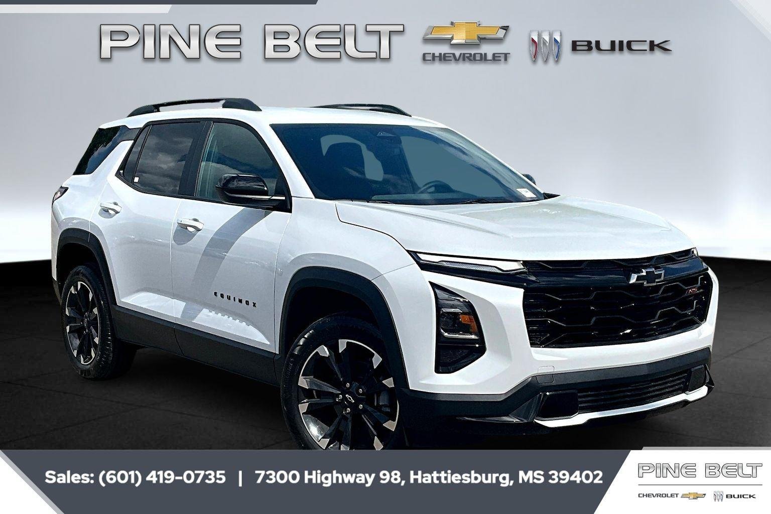 New 2026 Polar White Tricoat Chevrolet RS image 1