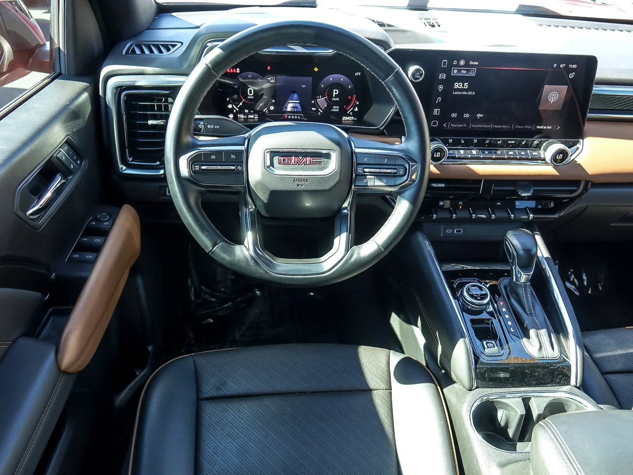 Used 2024 Volcanic Red Tintcoat GMC 4WD AT4 image 13