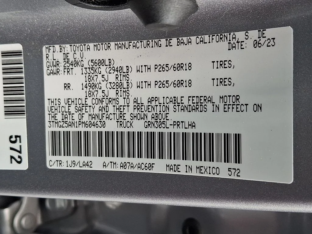 Certified Used 2023 Silver Toyota Limited image 27