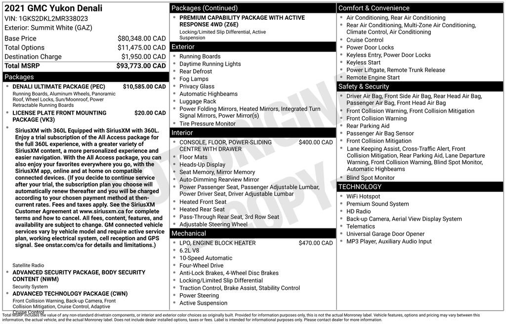 Used 2021  GMC Denali image 6