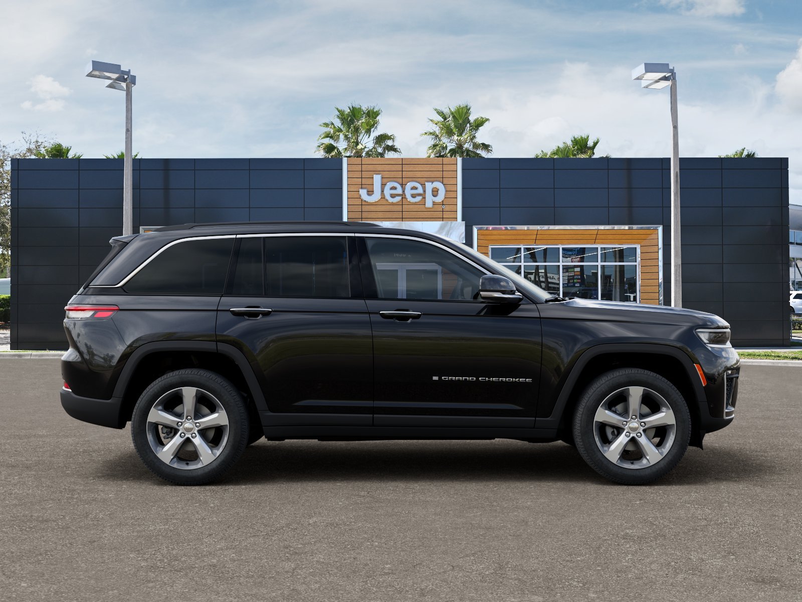 New 2026 Diamond Black Crystal Pearlcoat Jeep Limited image 47