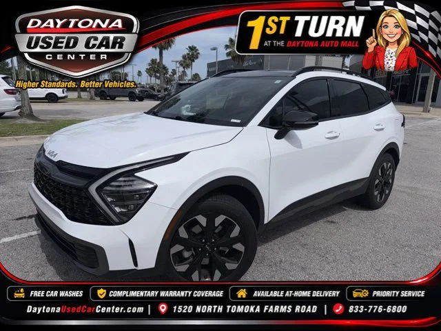 Used 2024 White Pearl Kia X-Line image 1