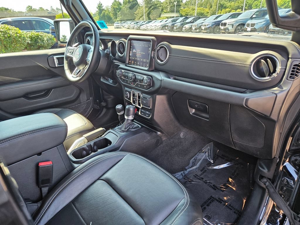 Used 2023 Black Jeep Sahara 4x4 image 12