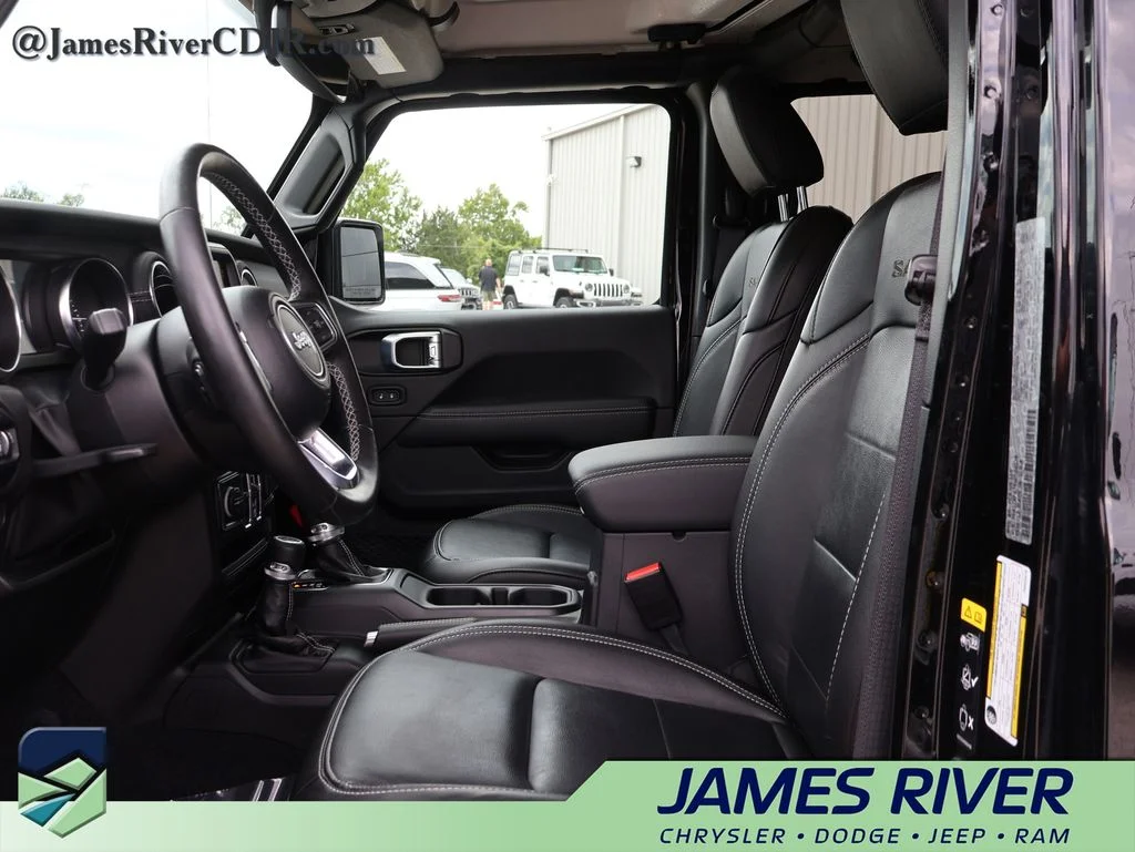 Used 2023 Black Jeep Sahara 4xe image 22