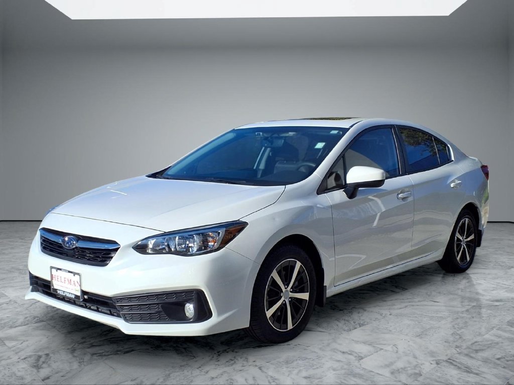 Used 2021 White Subaru Premium image 3