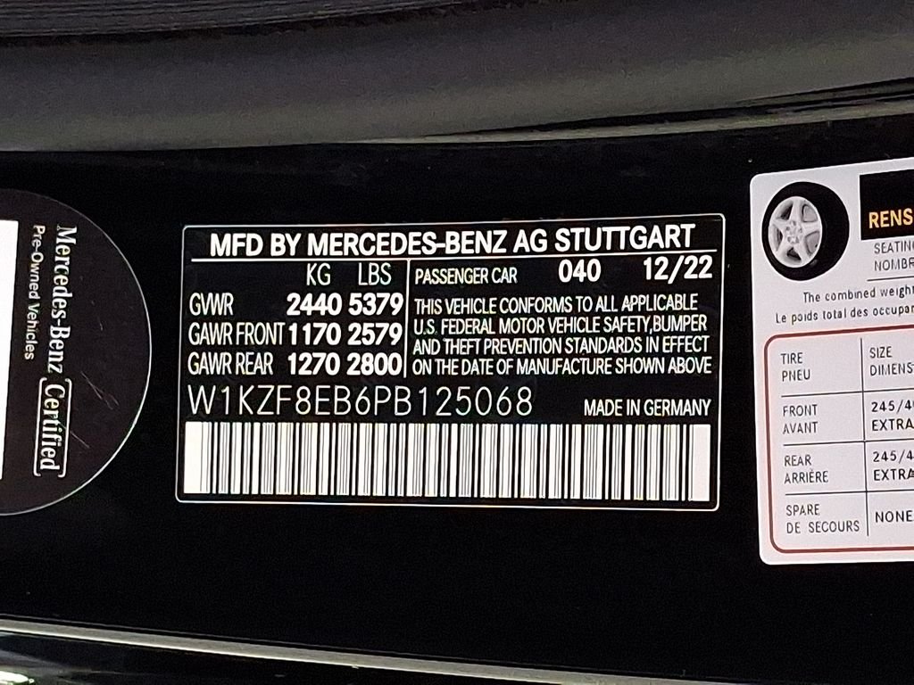 Certified Used 2023 Black Mercedes-Benz E 350 image 29