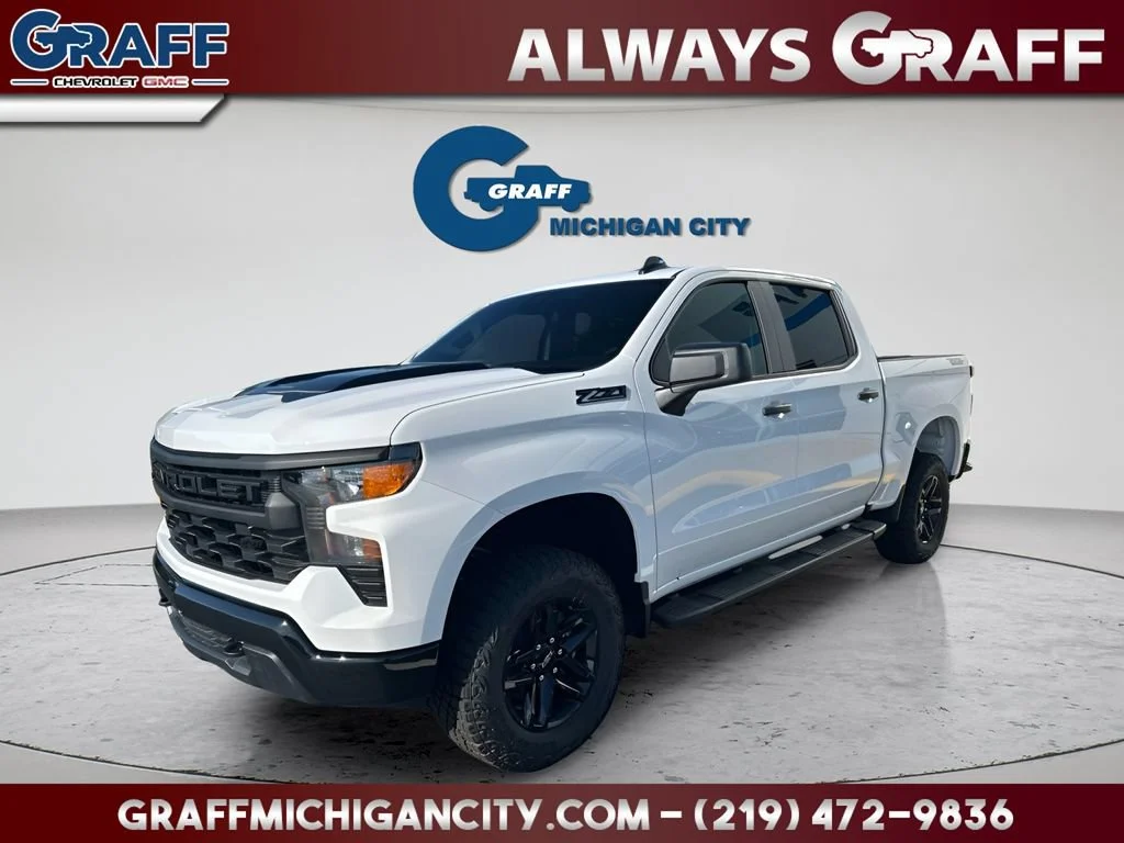 New 2026 Summit White Chevrolet Custom Trail Boss image 1