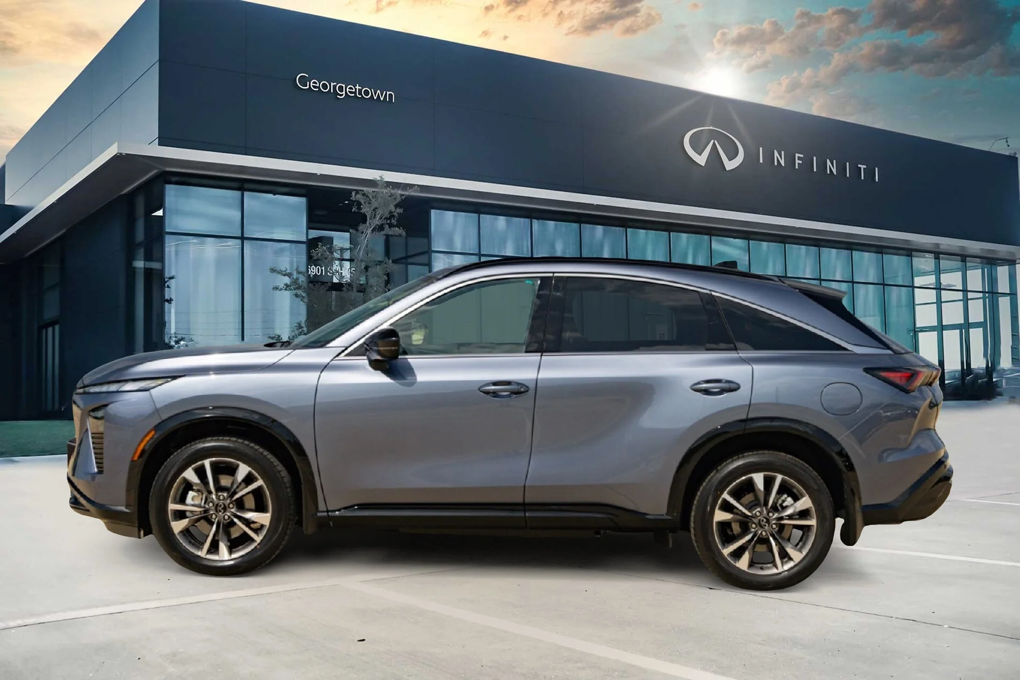New 2027 MOONBOW BLUE INFINITI Luxe AWD image 7