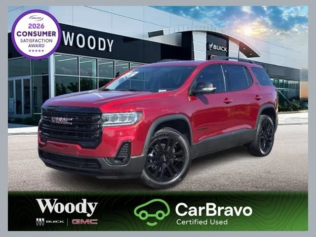 Certified Used 2023 VOLCANIC RED TINTCOAT GMC SLT image 1