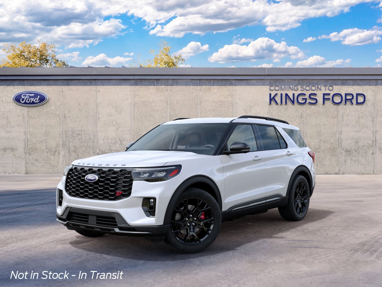 New 2027 Star White Metallic Tri-Coat Ford ST image 2