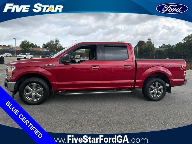 Certified Used 2020 Rapid Red Metallic Tinted Clearcoat Ford XLT image 6