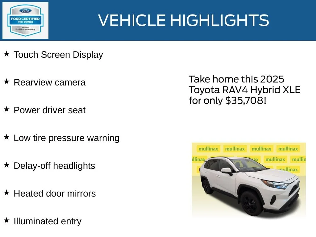 Certified Used 2025 White Toyota XLE image 23
