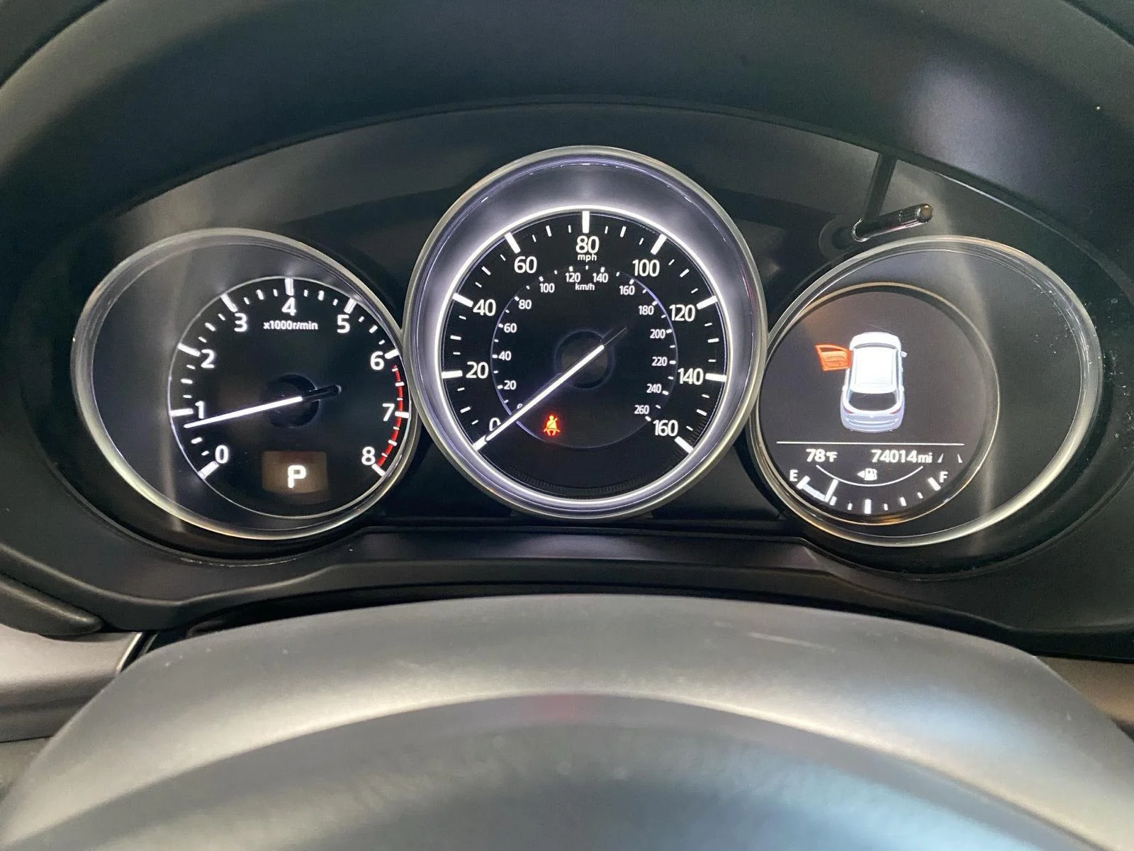 Used 2019 Deep Crystal Blue Mica Mazda Touring image 19