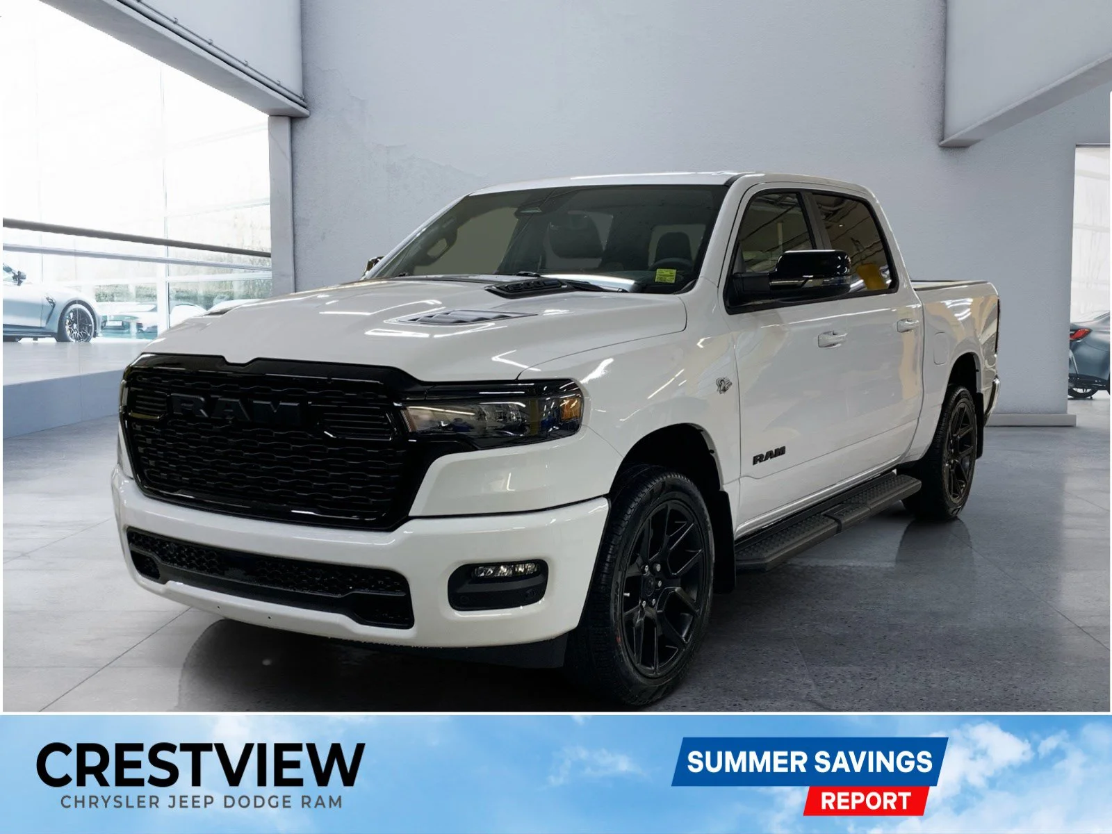 New 2026 Bright White Ram Sport image 1