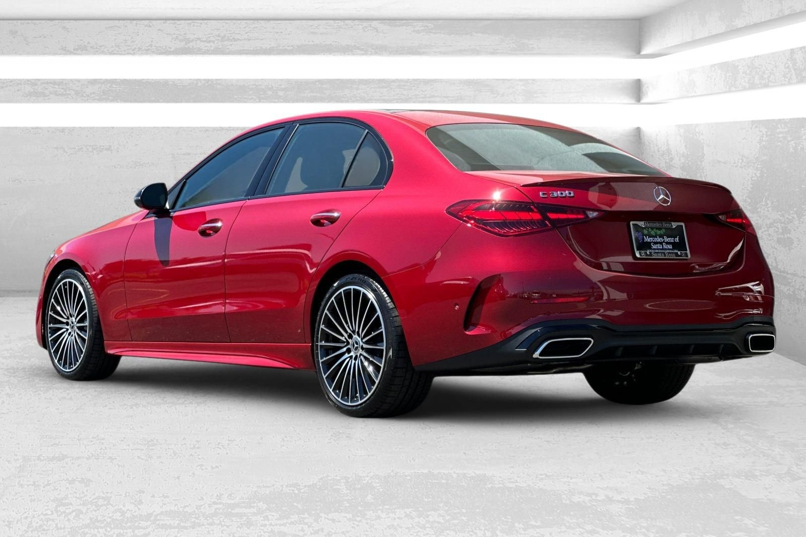 New 2026 Red Mercedes-Benz C 300 image 6