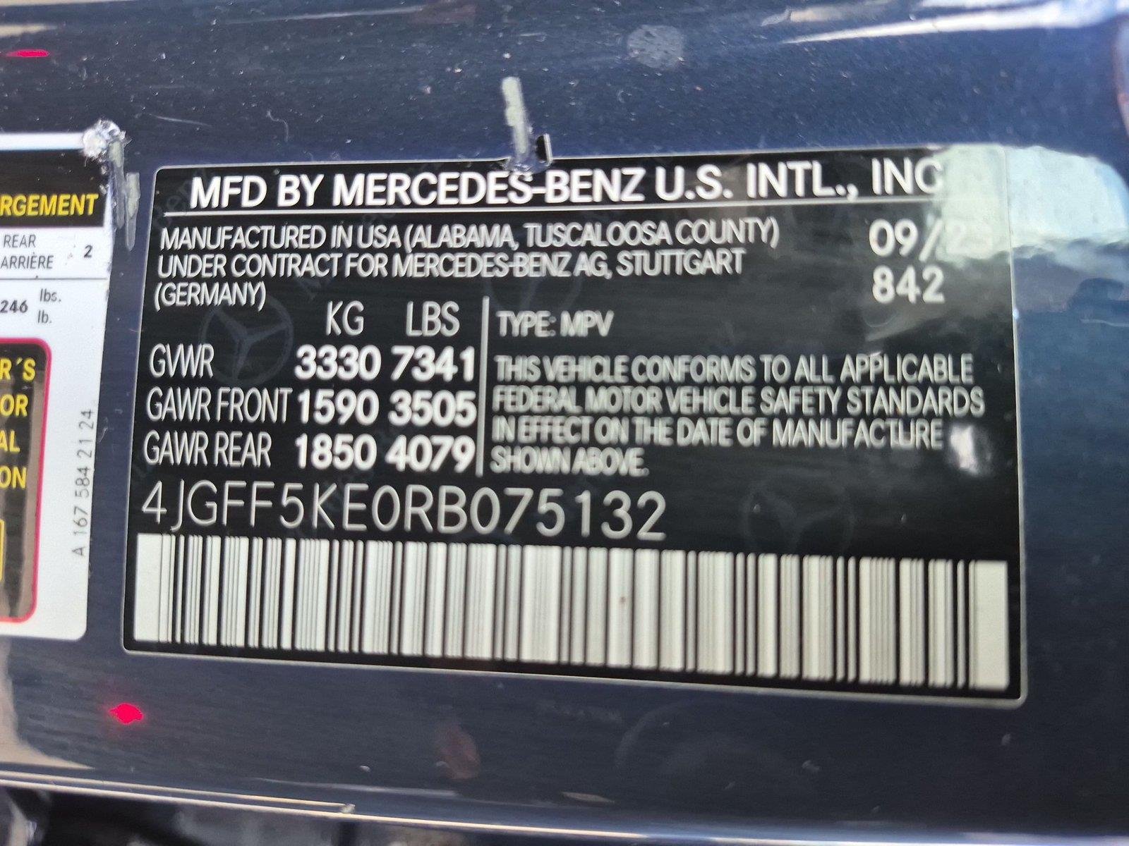 Used 2024 Twilight Blue Metallic Mercedes-Benz GLS 450 image 39