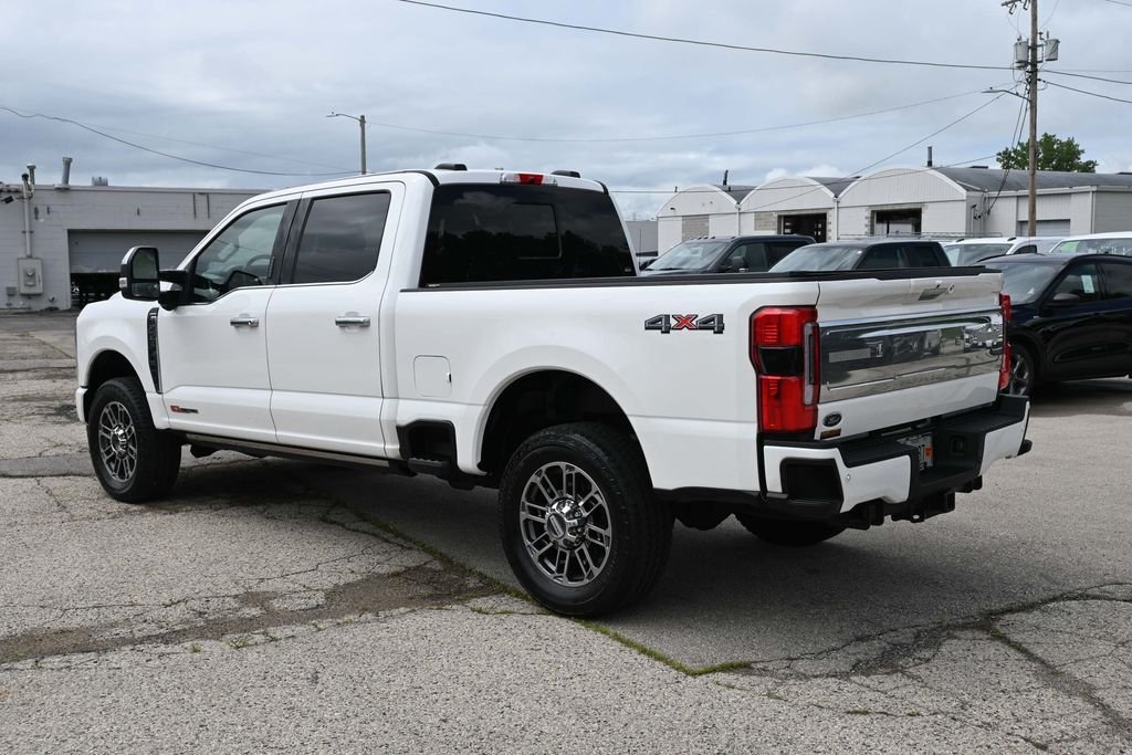 Used 2024 White Metallic Ford Limited image 11