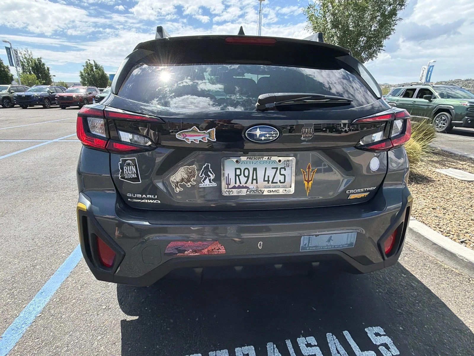Used 2024 Gray Subaru Sport image 3