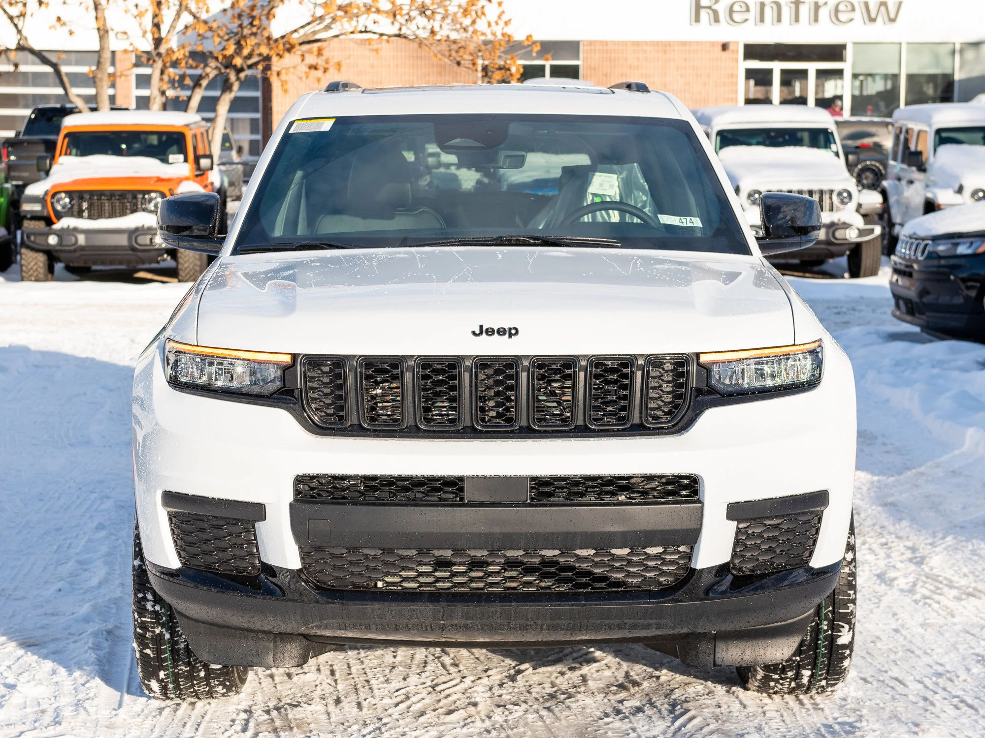 New 2025 White Jeep Altitude* image 8