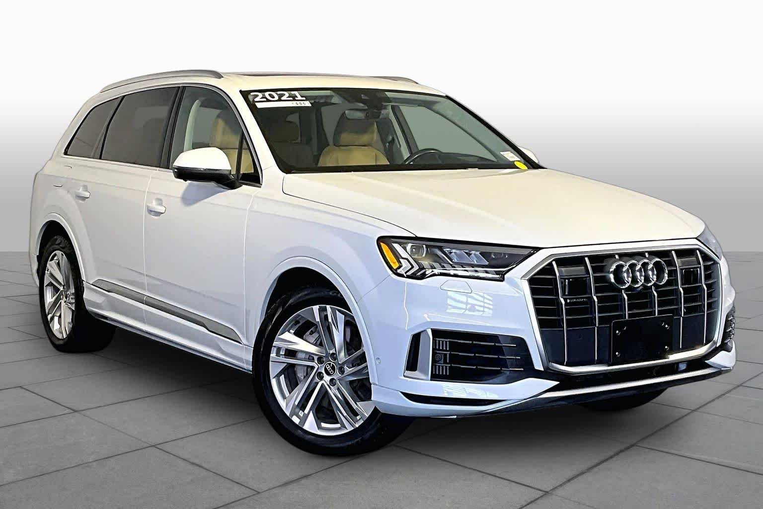 Used 2021 Carrara White Audi Prestige image 3