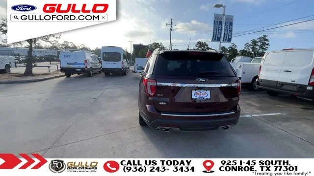 Certified Used 2018 Burgundy Velvet Metallic Tinted Clearcoat Ford XLT image 7