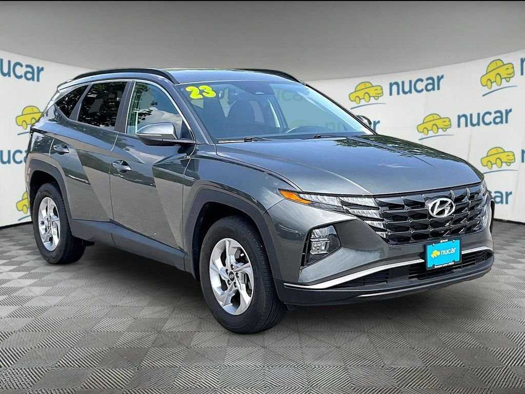Used 2023 Amazon Gray Hyundai SEL image 1
